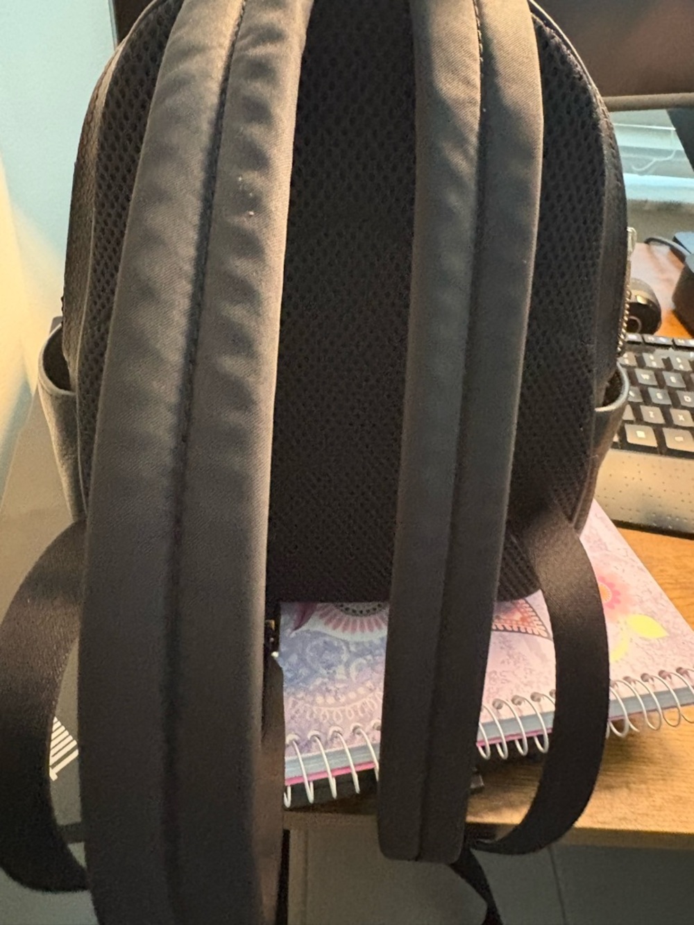 Coach Small Brown Signature Canvas & Leather Backpack with Gold Hardware - Picture 11 of 15